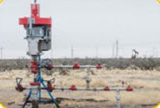 Wellhead assembly on a producing field