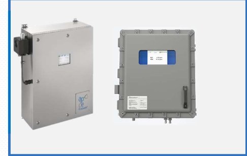 Wall-mounted laser gas analyser enclosures