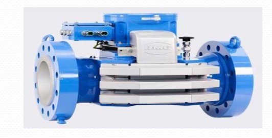 Flanged ultrasonic gas meter
